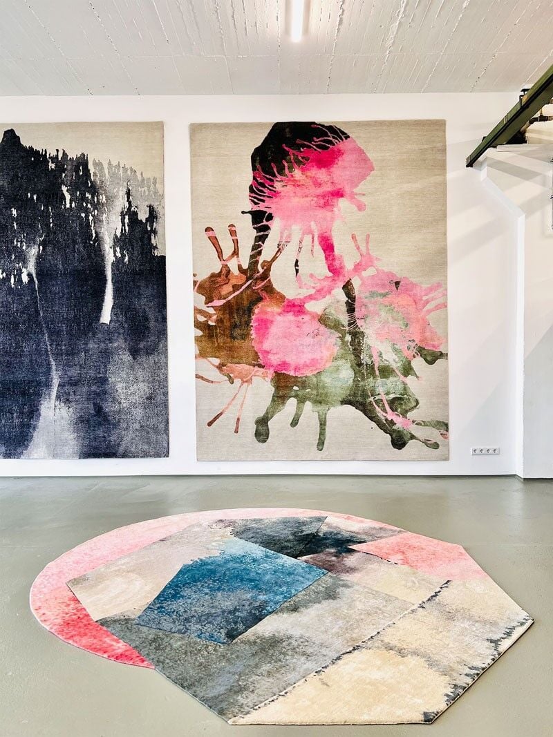 La moquette devient audacieuse et belle